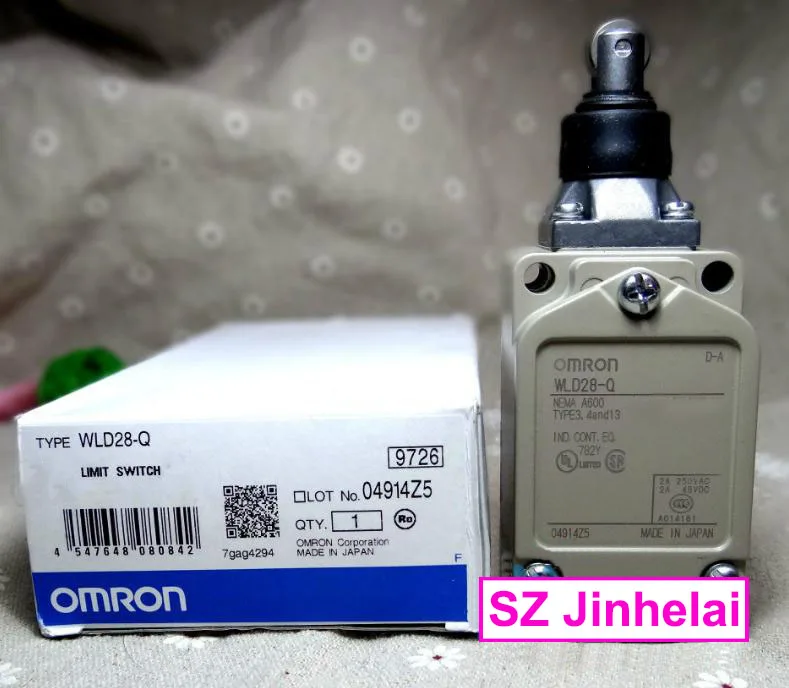 

WLD28-Q New and original OMRON Limit switch, Travel switch 2A 250VAC