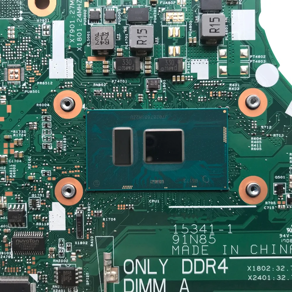 SZWXZY отлично подходит для материнской платы ноутбука DELL 3568 3468 SR2ZU I5 7200u DDR4 15341 1 91N85 CN