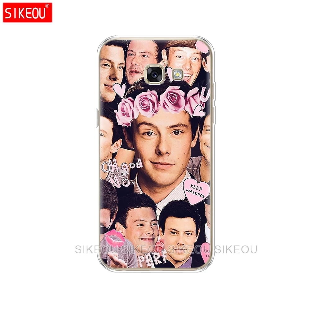Силиконовый чехол для телефона Samsung Galaxy A8 2018 A3 A310 A5 A510 A7 2016 2017 Cory Monteith Glee | Мобильные