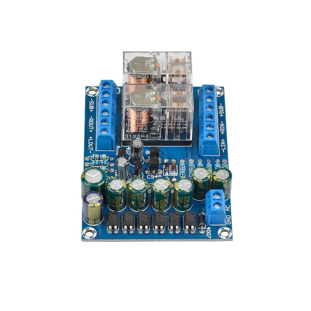 

AIYIMA Digital Amplifier Dedicated Speaker Protection Board BTL Circuit 2.1 Power Amplifiers Audio Board For Home Theater