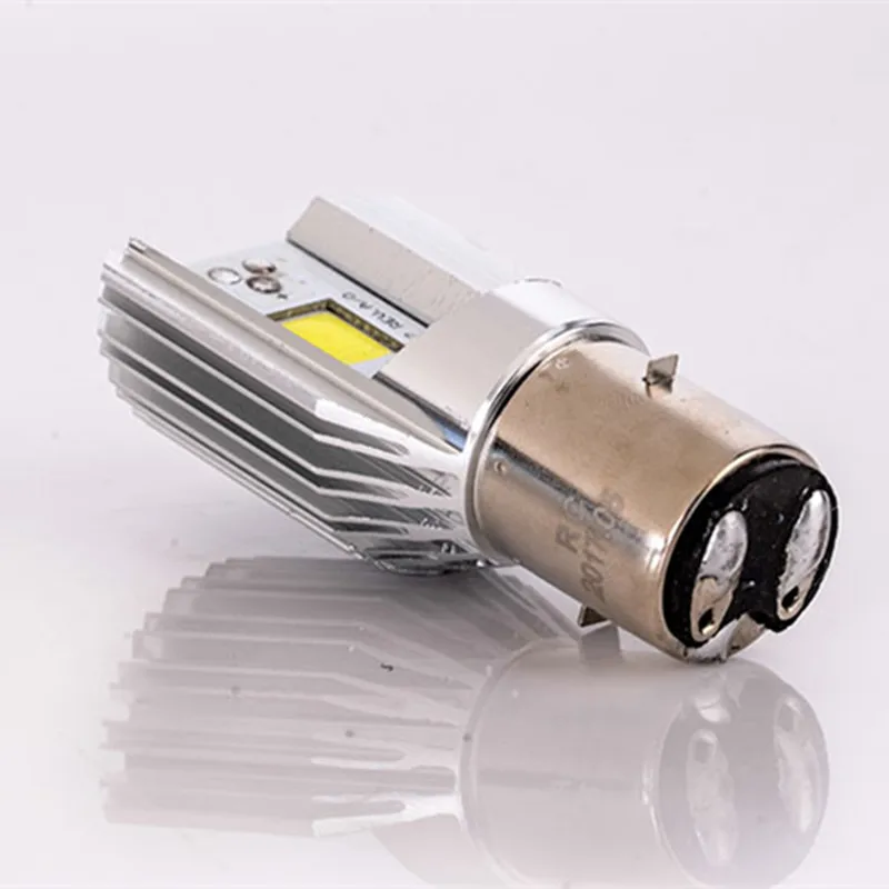 Dreauto новейший BA20D H6 12w светодиодный головной фонарь для мотоцикла DC 6V 80V 1700lm COB
