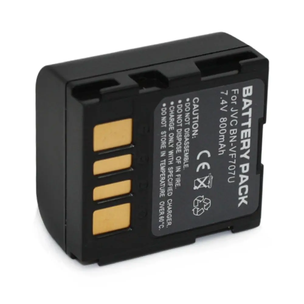 WHCYonline 2 шт. Аккумулятор для камеры 750 мА · ч BNVF707 javis MG77 MG505 BN-VF707U VF707U VF714U VF707 VF714 |