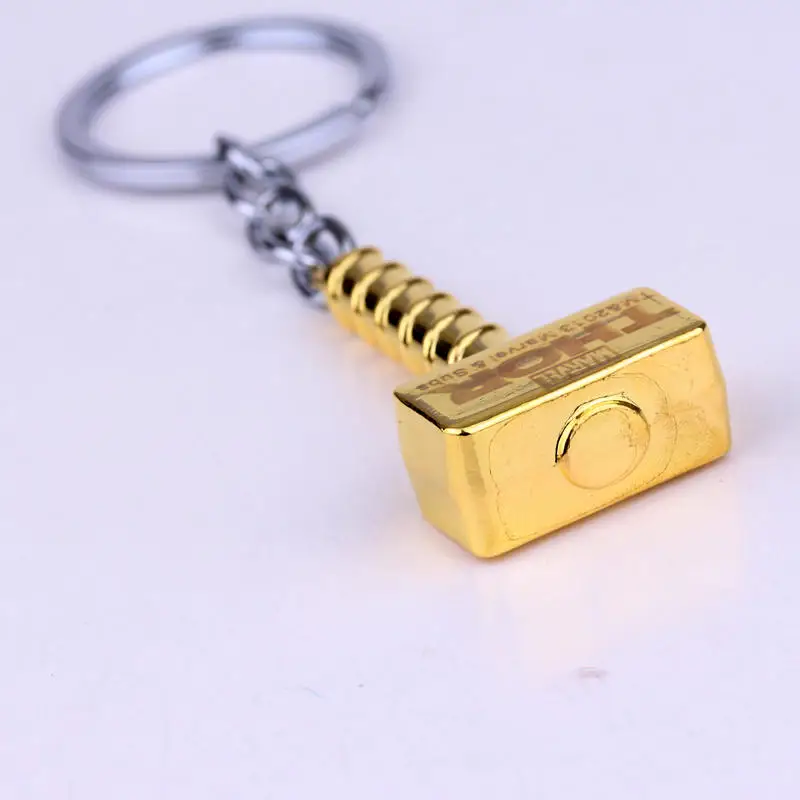 Опт Мстители Marvel молоток брелок металлический подвесной Тор молот Мьёльнир