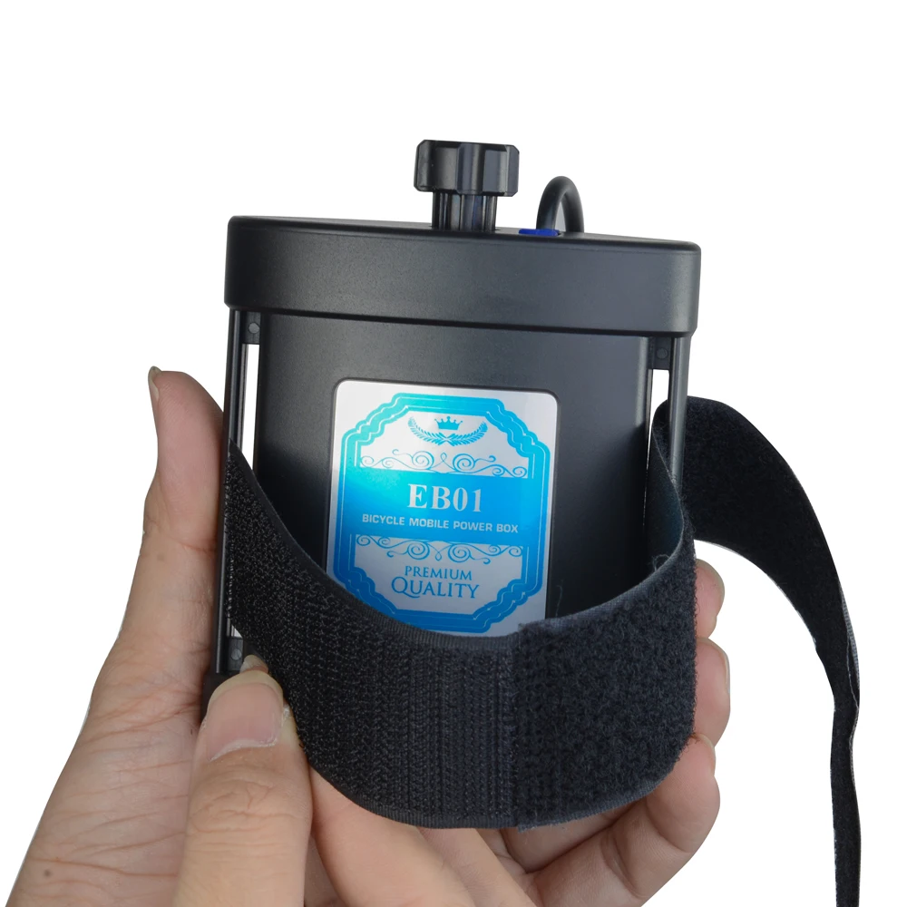 Водонепроницаемый аккумулятор USB + DC 5V 8 4 V 10000mah 2x26550 для велосипеда внешний лампы