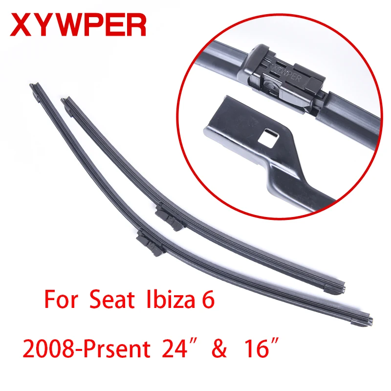 Стеклоочистители XYWPER для Seat Ibiza 6 20082009 2010 2011 2012 24 &amp 16 'Автомобильные аксессуары