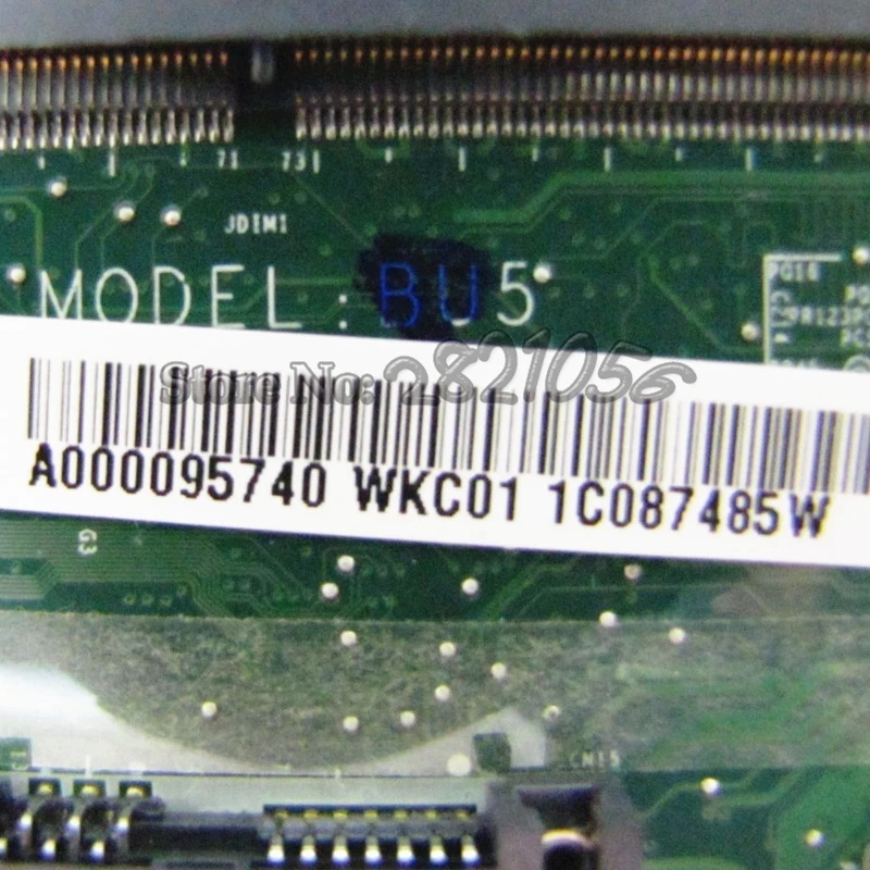 Материнская плата NOKOTION DABU5MB18A0 A000095740 для ноутбука toshiba satellite L730 L735 материнская HM65 HD