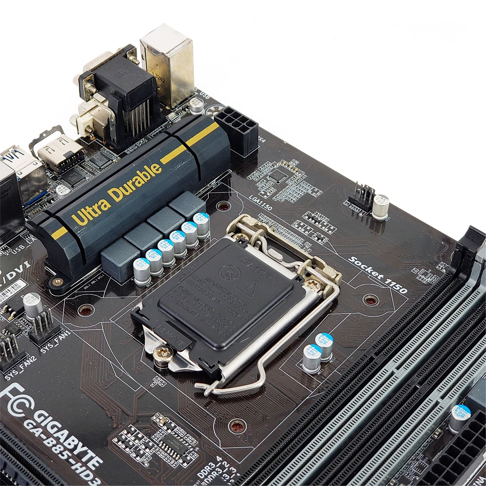 Gigabyte GA B85 HD3 настольная материнская плата LGA 1150 i7 i5 i3 Pentium Celeron DDR3 32G SATA3 USB3.0 DVI VGA HDMI