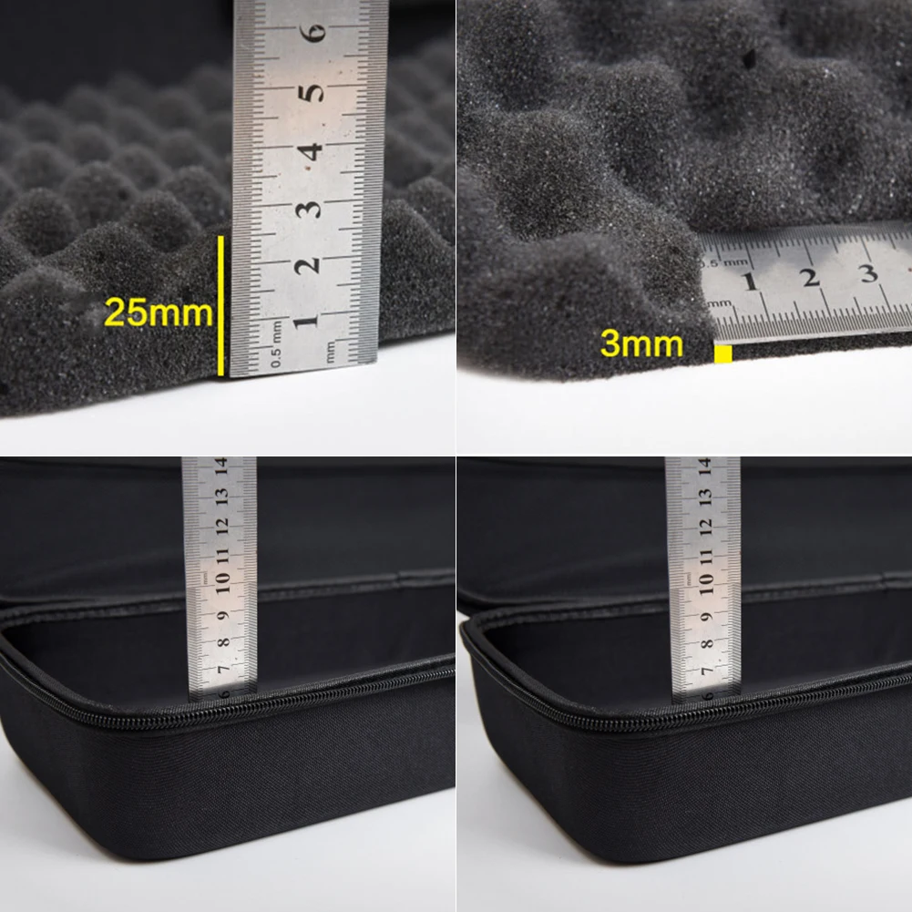 Portable Fishing Bag EVA Shockproof Fishing Rod Reel Lure Carry Backpack Fishing Pole Storage Case for Pesca