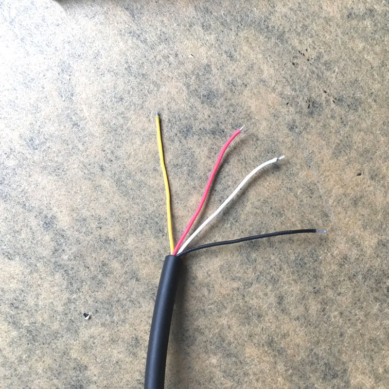 High Quality DIY 4wire microphone cable K plug 2pins for kenwood wouxun baofeng puxing linton tyt quansheng walkie talkie | Мобильные