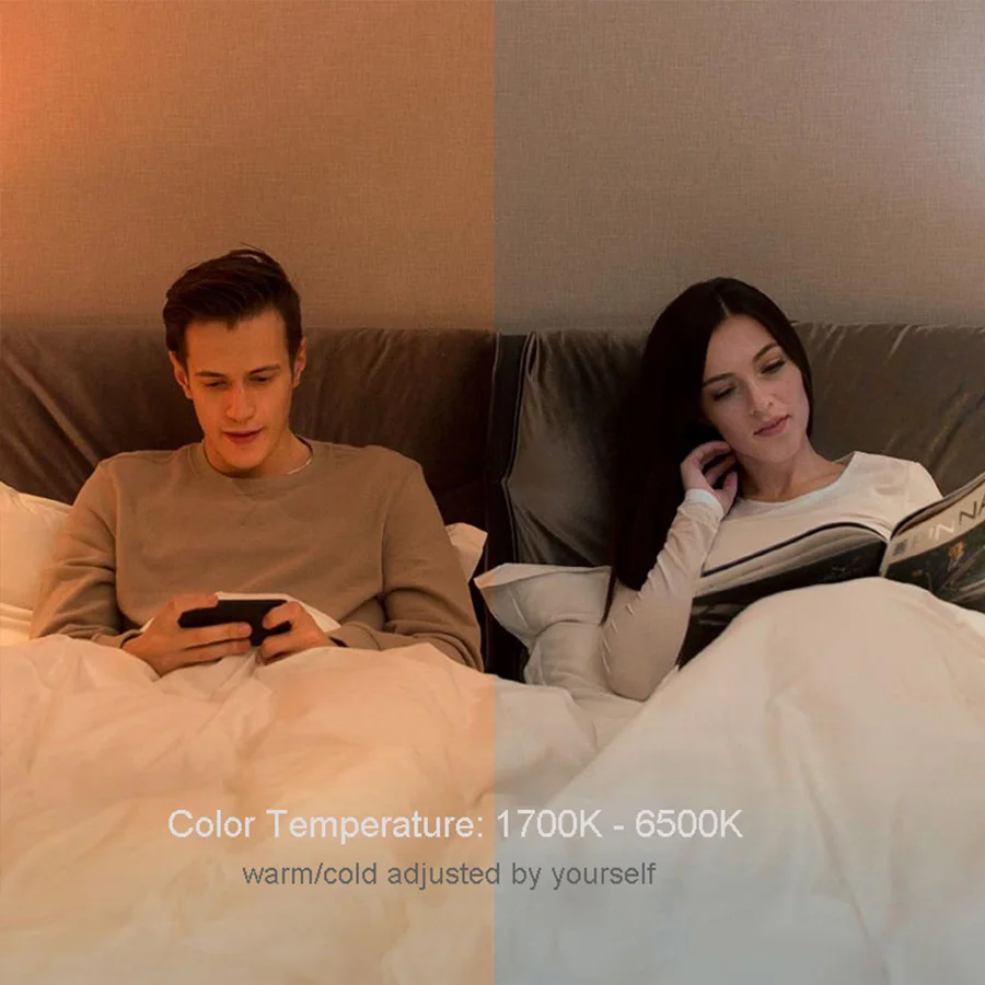 Новая умная Светодиодная лампа Xiaomi Yeelight цвет/белая версия LED Smart E27 10 Вт 800 люмен Mi