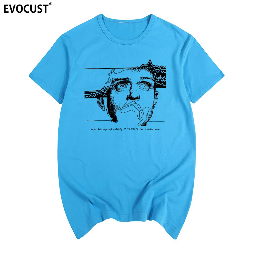 Футболка Joy Division Ян Кертис в стиле панк-рок 2019 хлопковая Мужская футболка новая