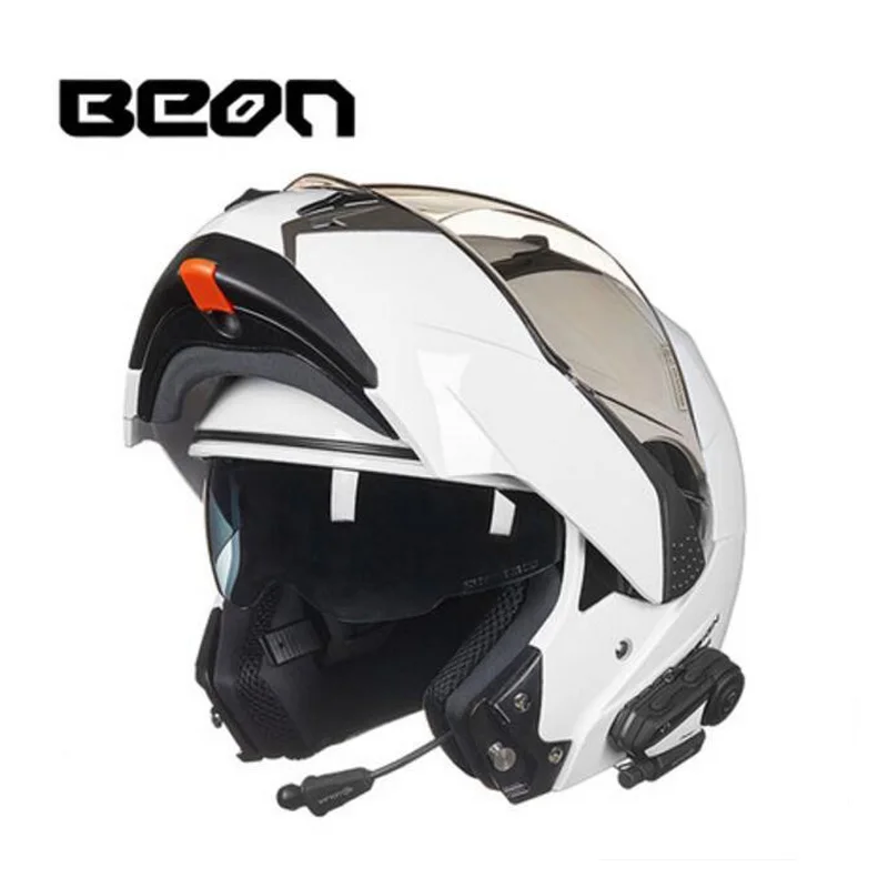 Шлем мотоциклетный откидной из АБС пластика с поддержкой Bluetooth и ПК|motorcycle