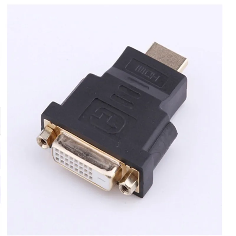 Позолоченный HDMI папа к DVI Женский 24 + 5 конвертер адаптер для ЖК монитора HDTV DVD