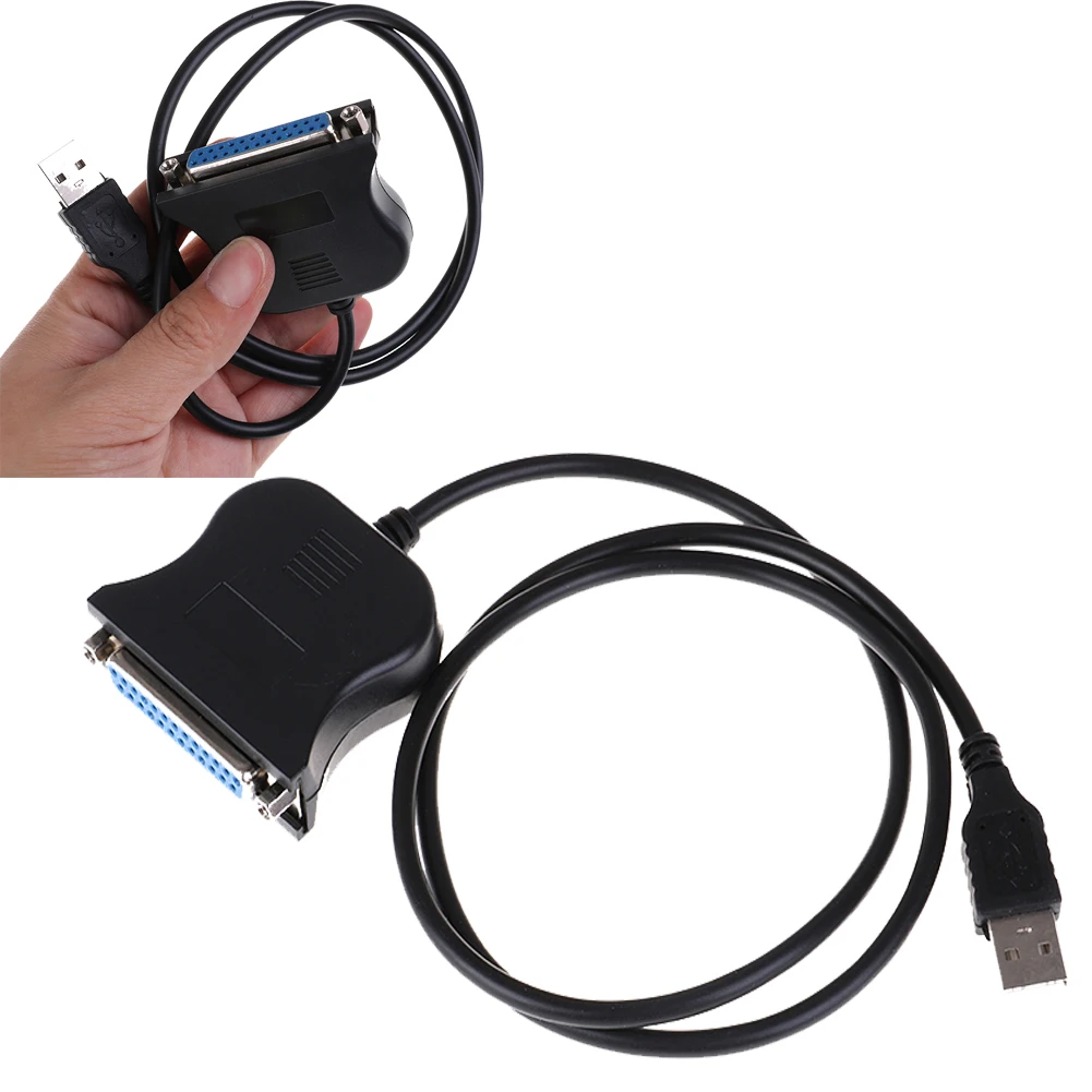 1 м USB в DB25 женский порт конвертер печати параллельный кабель Шнур адаптер для HP