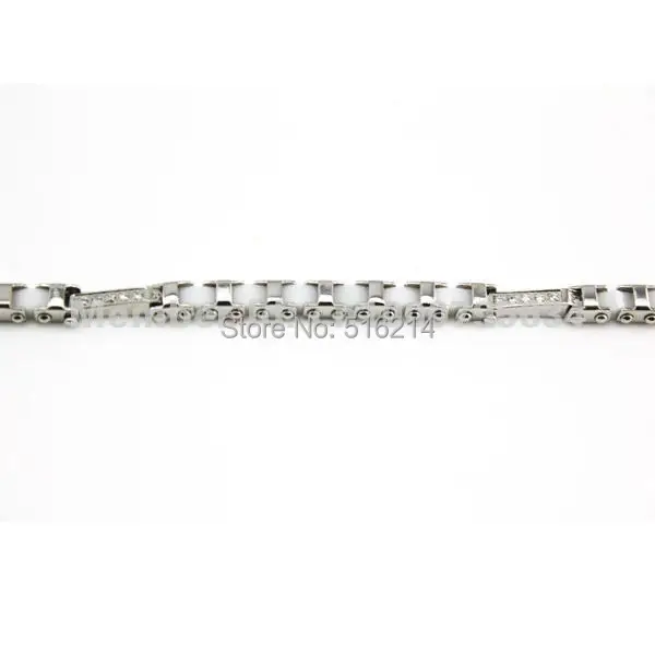 Высокое качество tec керамический анти аллергический 316L браслет из нержавеющей