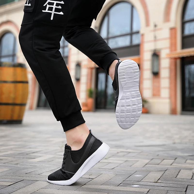 Мужские летние кроссовки большого размера легкая повседневная обувь|Обувь для