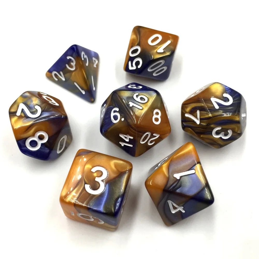 Rollooo игральные кости DND наборы 5 близнецов цветов с зеленым драконом Вышивка бархатная сумка для ролевых игр