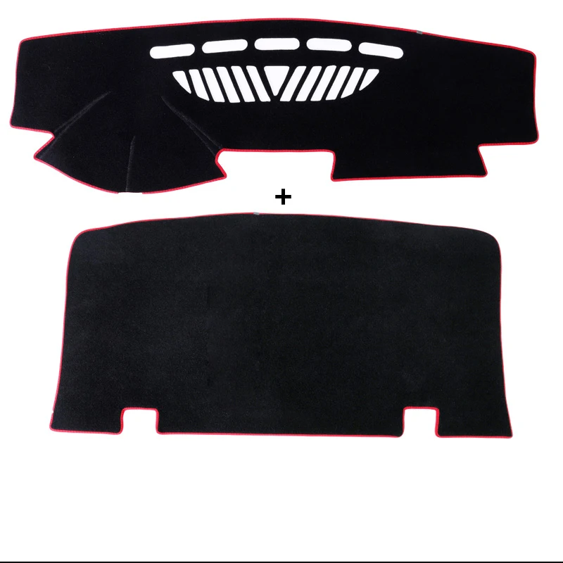 as picture 2pcs Для volkswagen Passat B8- автомобильный анти-УФ Солнцезащитный козырек приборная панель ковровая панель приборной панели коврик интерьерные автомобильные аксессуары - Цвет: as picture 2pcs