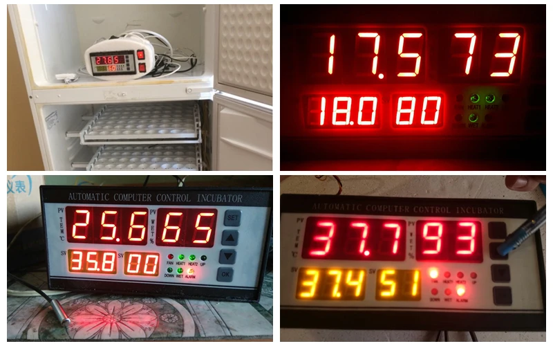 Ketotek термостат инкубатор для яиц управление Лер гигростат XM-18 полностью автоматический микрокомпьютер контроль температуры и влажности Датчик