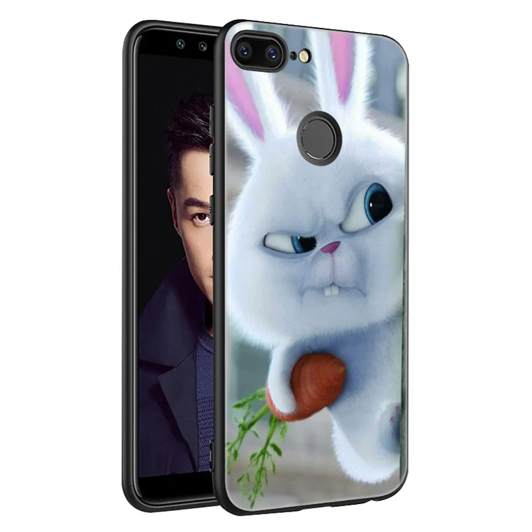 IYICAO Lovely refined rabbit Cat Soft Phone Case for Huawei Honor 6A 7A 9X 20 Pro 7C 7X 8 9 10 Lite 8X 8C Note View |
