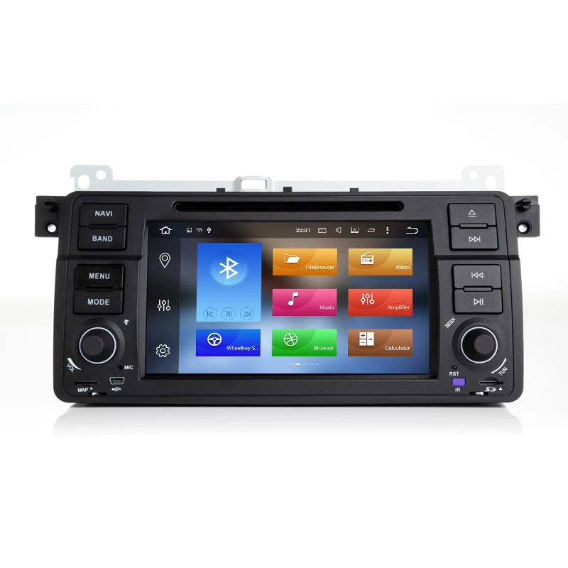 Автомобильный DVD плеер IPS DSP AutoRadio 1 Din Android 11 для BMW E46 M3 318/320/325/330/335 Rover 75 1998 2006 GPS
