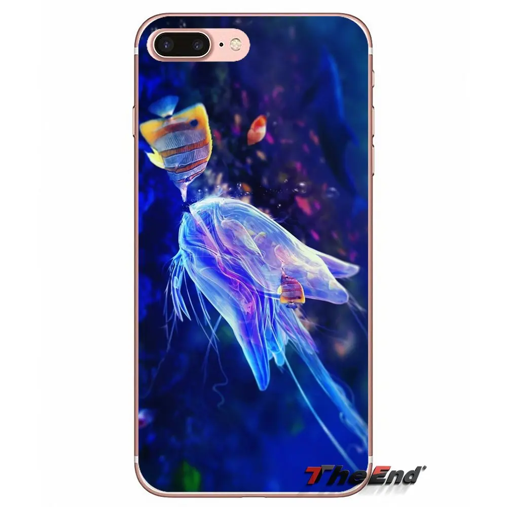 Чехол для мобильного телефона с тропическими рыбами и океаном Samsung Galaxy S2 S3 S4 S5 MINI S6