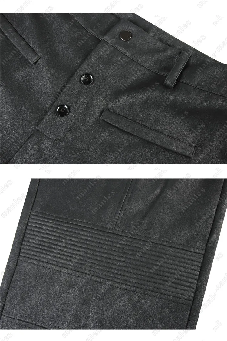 Game DMC 5 Dante Cosplay Costume Leather Jacket Pants Adult Men Halloween Carnival Deluxe Costume Props Shoes Outfit Custom Made