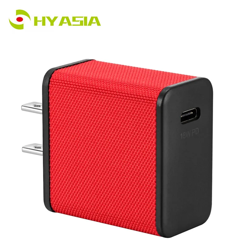 HYASIA USB Type C PD зарядное устройство 18 Вт для Huawei P20 Быстрая зарядка iPhone 8 Xs Max адаптер +