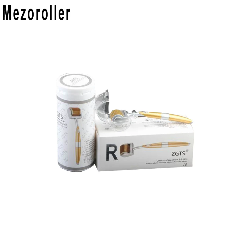 Микро-needling Дерма ролик ZGTS 192 иглы ролик для ухода за кожей тела лечение мезо ролик Mikronadel Micro agulha мезороллер