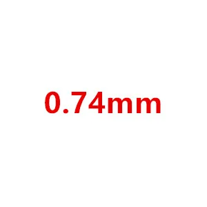 0.74mm 10 шт. медные часы циферблат ноги ассортимент запчасти для ремонта Наручные Часы Часовщик - Цвет: 0.74mm