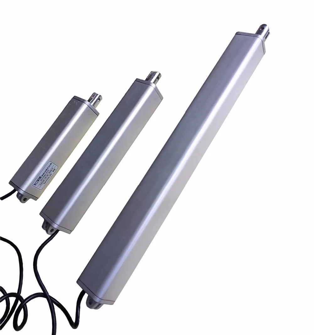 100 Н скорость нагрузки 15 мм в секунду электрический линейный привод 12 В