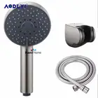 AODEYI Матовый никель ванная комната 5 функциональный ручной душ держатель для душа 1,5 никелевый шланг ручной душ для ванной комнаты