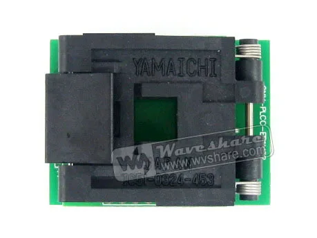 1.27mm Pitch PLCC32 TO DIP32 (B) Yamaichi IC Programming Socket Adapter for PLCC32 + Free Shipping