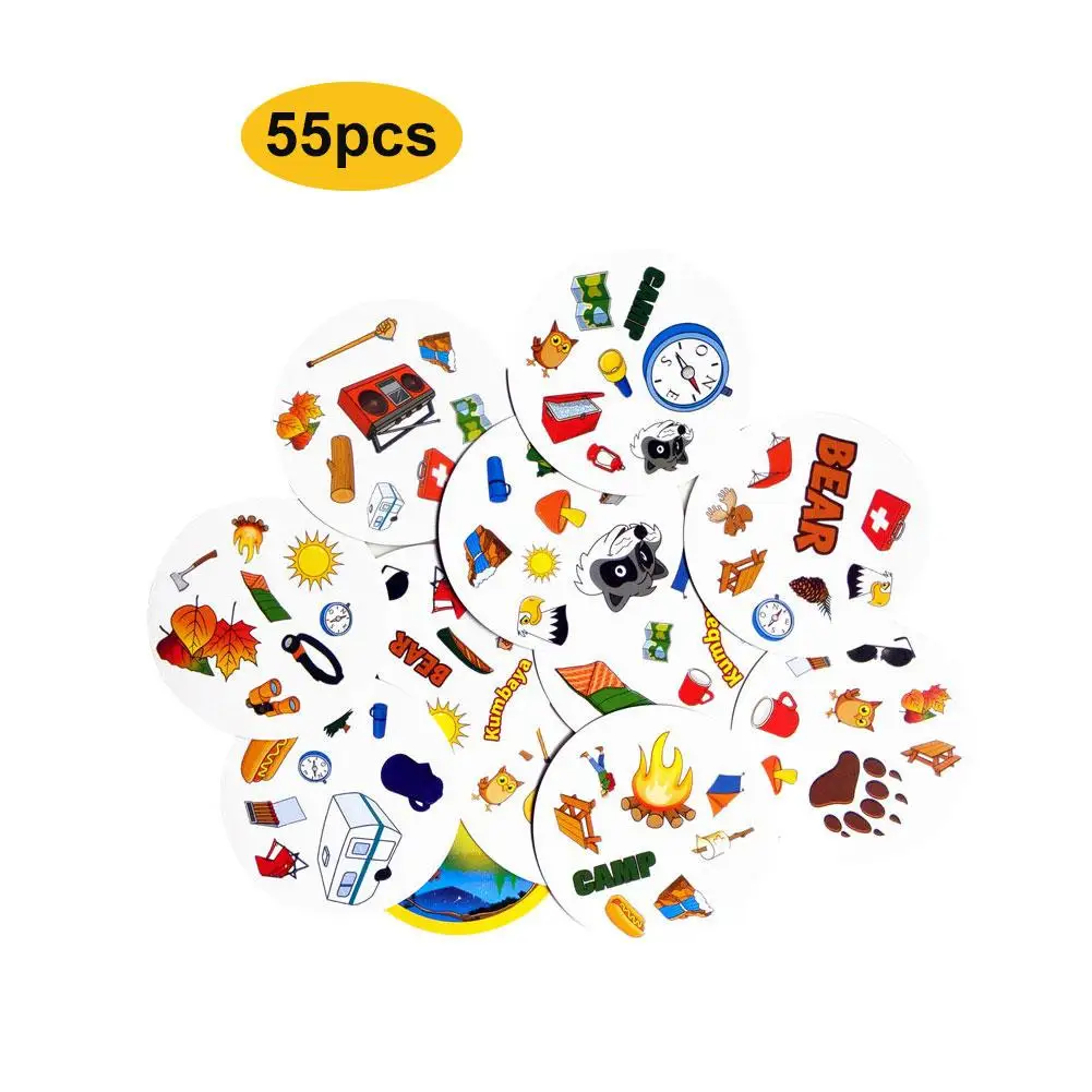 Новинка 2019 настольная игра точечные карты для родителей и детей карточка