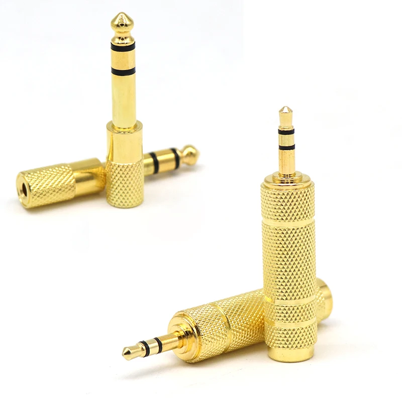 

3.5mm to 6.5mm Male to Female Audio Adapter 6.5 Plug 3.5 Jack Stereo AUX Converter for Speaker Mobile Phone Guitar Accessories