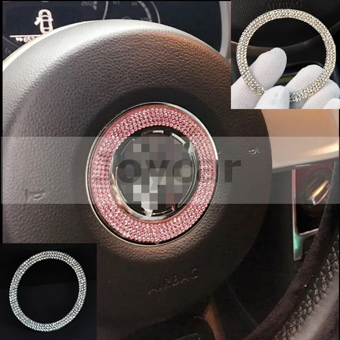 Алмазное украшение для рулевого колеса VW BEETLE накладка на кольцо наклейки