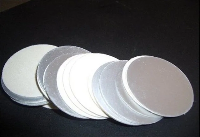 

For induction sealing 34 mm PET Seal foil liners 10000PCS quantity
