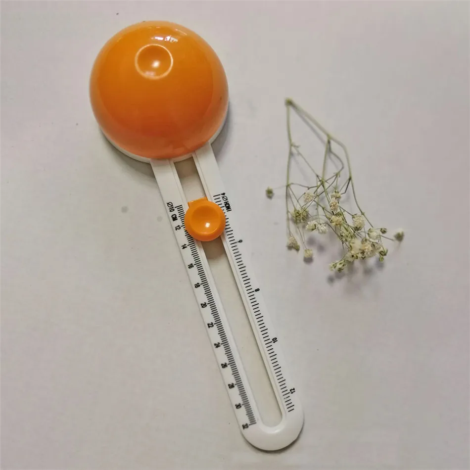 Simple Round Cutter Paper Cutter Shear Knife Model Patchwork Disc Knife Round Paper Clip Card Cutting Machine Office Supplies