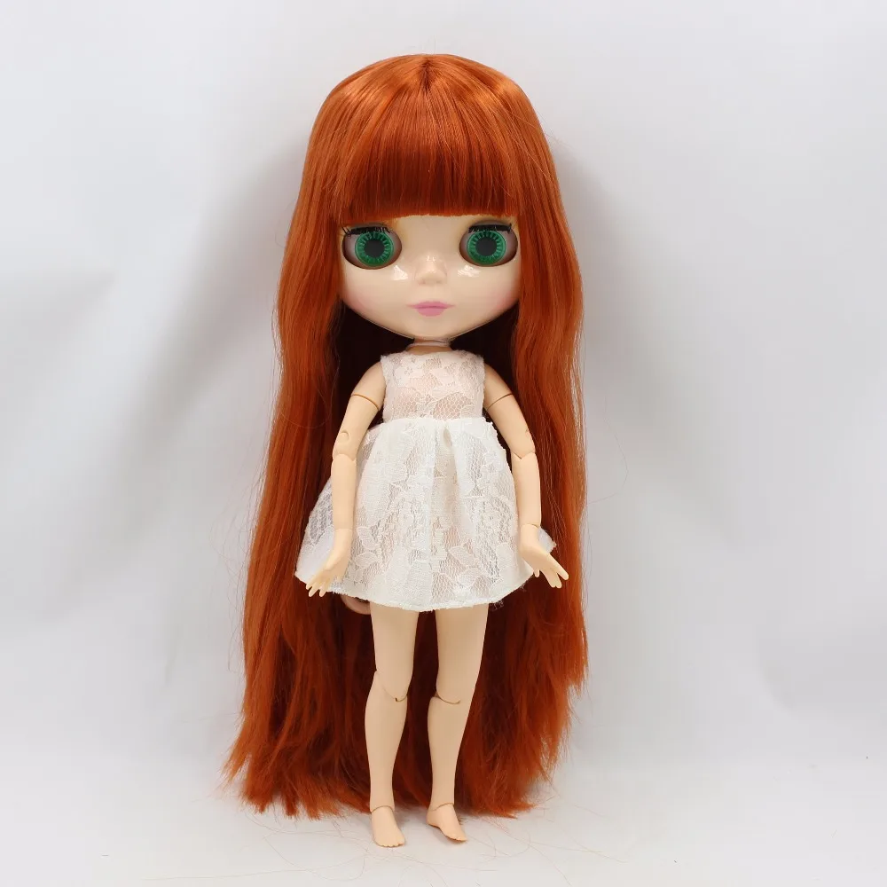 Кукла ICY DBS Blyth 1/6 bjd сустав тело натуральная кожа имбирь прямые волосы 30 см голая