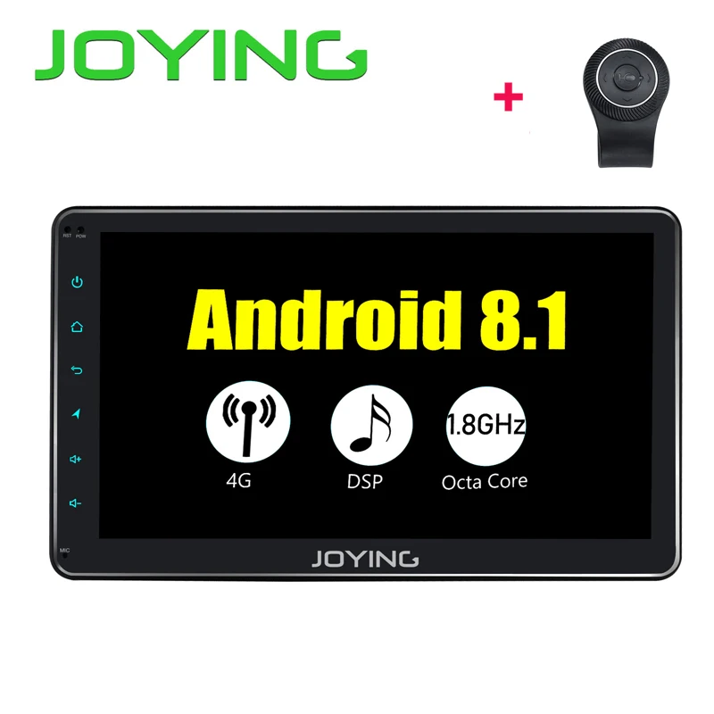 Android 8,1 Автомобильная стерео Одиночная 1din Автомагнитола с SPDIF 1024*600 gps Радио 10,1 дюймов экран универсальный 8 ядерный 4G головное устройство - Цвет: SWC