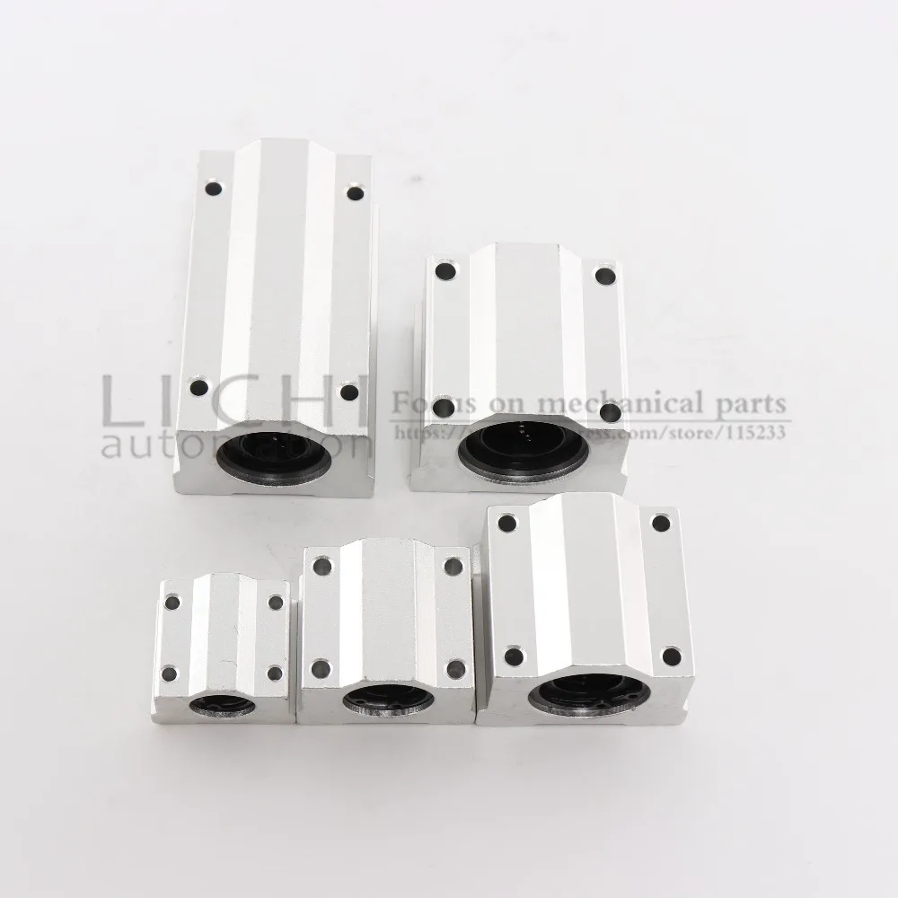SC6UU SCS6UU SCS8UU SCS10UU SCS12UU SCS16UU SCS20UU Линейный шарикоподшипник блок для вала 3d priter ЧПУ маршрутизатор мотор