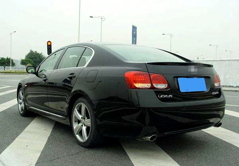 ABS Материал автомобильный спойлер для Lexus GS GS300 GS430 GS460 2005-2012 праймер цвет задний багажник хвост декоративное крыло