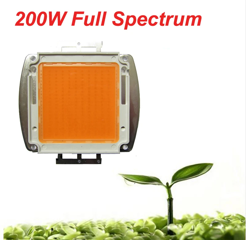 

1pcs BridgeLux 14,000LM Led Grow Light Chip 200W Full Spectrum 380nm~840nm SMD LED Growth Light Lamp For All Stage Plant Grow