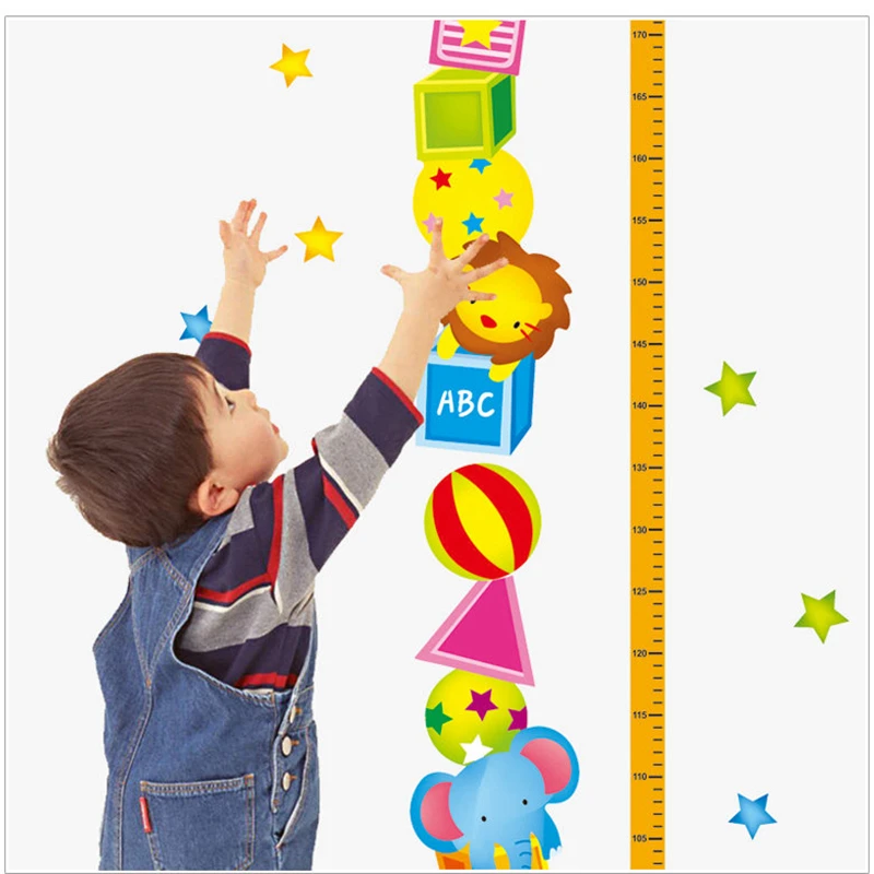 ростомер стены стикеры для детей номеров наклейки детские на стену детская