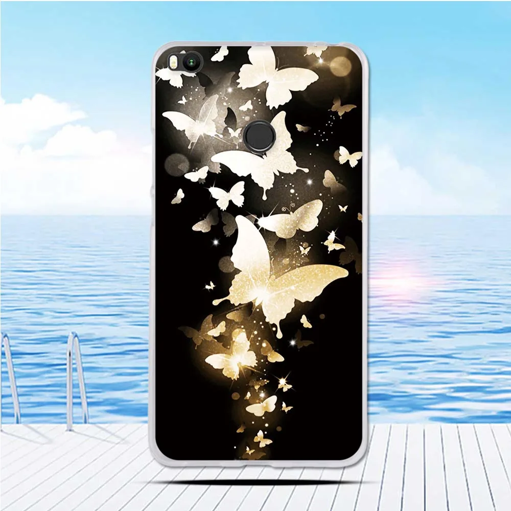 Cover For Xiaomi Mi Max2 Case Soft Silicone TPU Fundas Coque Max 2 Phone Cases Cute Cats Bags Shell Capa | Мобильные телефоны и