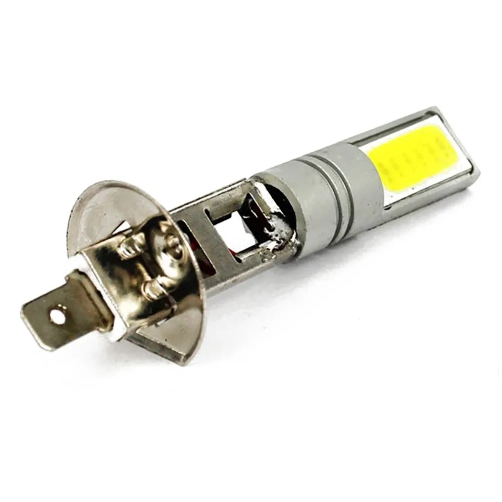 Новинка 2 шт. H3 протовотуманная подсветка COB LED фара для мотоцикла лампы AC/DC 12-24 V Чрезвычайно Яркий свет лампы