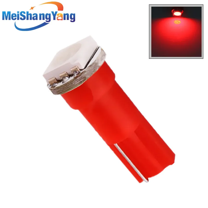 

Автомобисветодиодный Светодиодная лампа T5 1 SMD с клиновидным цоколем, 74 светодиодный Ода для приборной панели, внутренсветильник свет, исто...