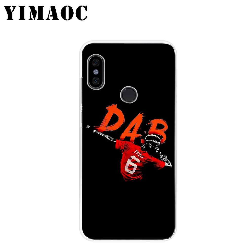 YIMAOC Paul Pogba Dab Soft Silicone Case for Xiaomi Redmi 6 6A 5A 5 S2 Puls Note 8 7 4X 4 4A Pro Go |