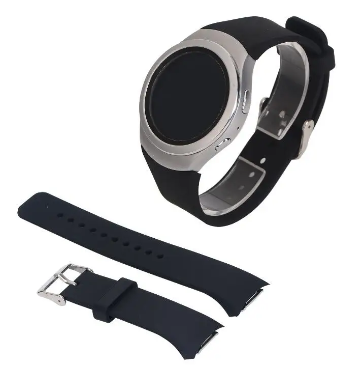 KINGBEIKE Sports Silicone WatchBand for Samsung Galaxy Gear S2 Classic Frontier R720 R730 New Design Smart Watch Strap 16 Colors | Наручные