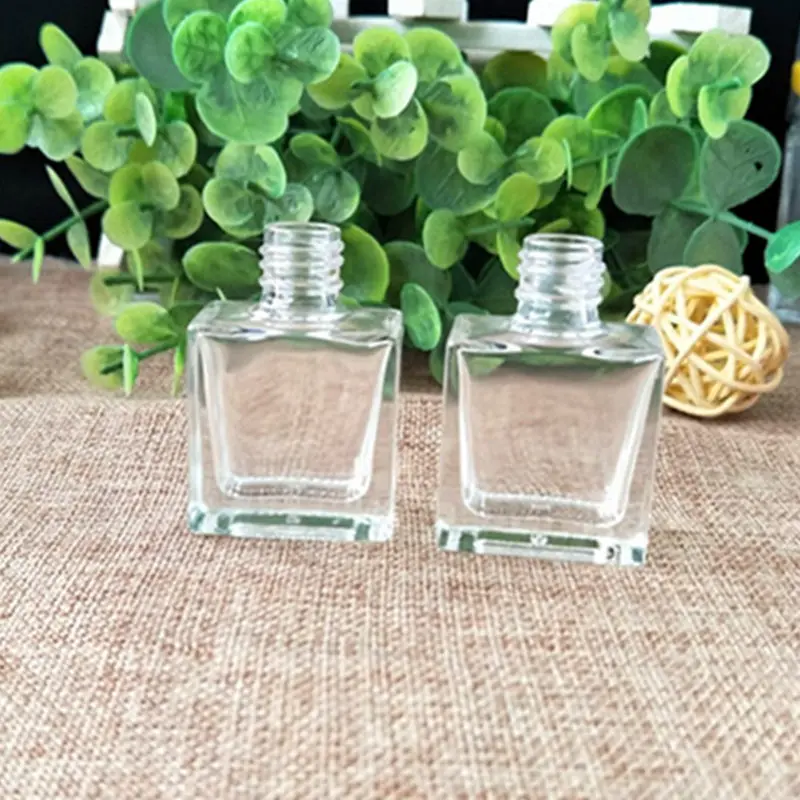 10 мл Новый стиль Lucency пустые стеклянные контейнеры для лака ногтей квадратные